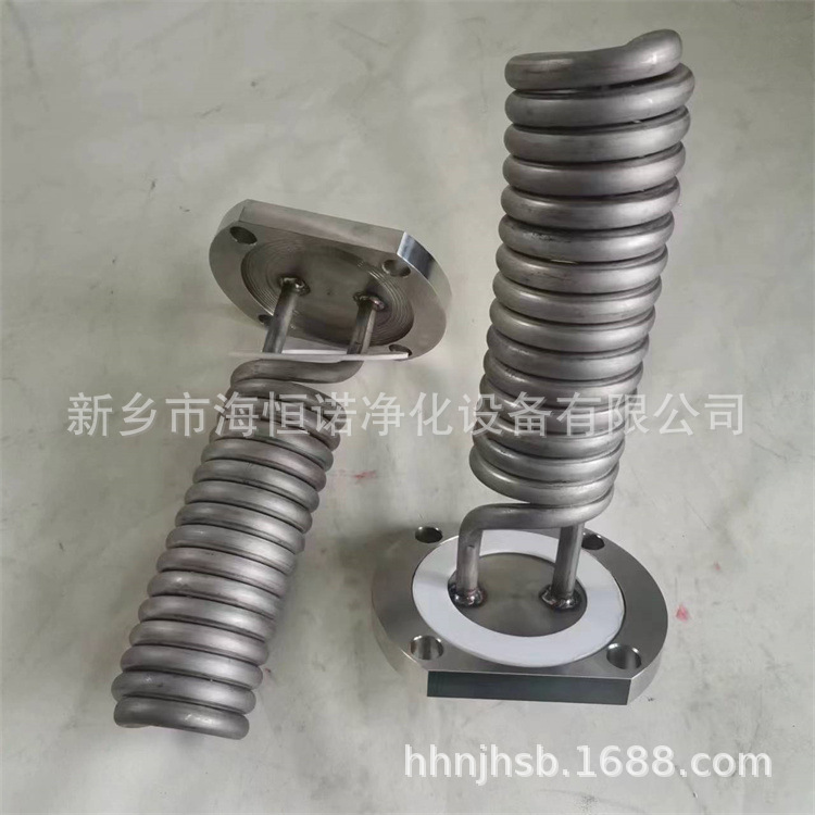 C-GQ-01C不锈钢预冷装置立式冷却器盘管 样水取样热交换装置