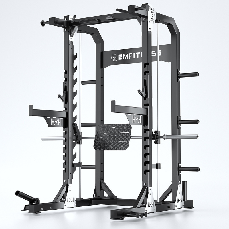 Squat Gantry Commercial Home Hummer Frame Equipment Multifunctional Cama de levantamiento de pesas Equipos de gimnasio
