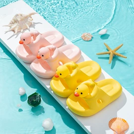 女士洞洞鞋;平底拖鞋;男式一字拖