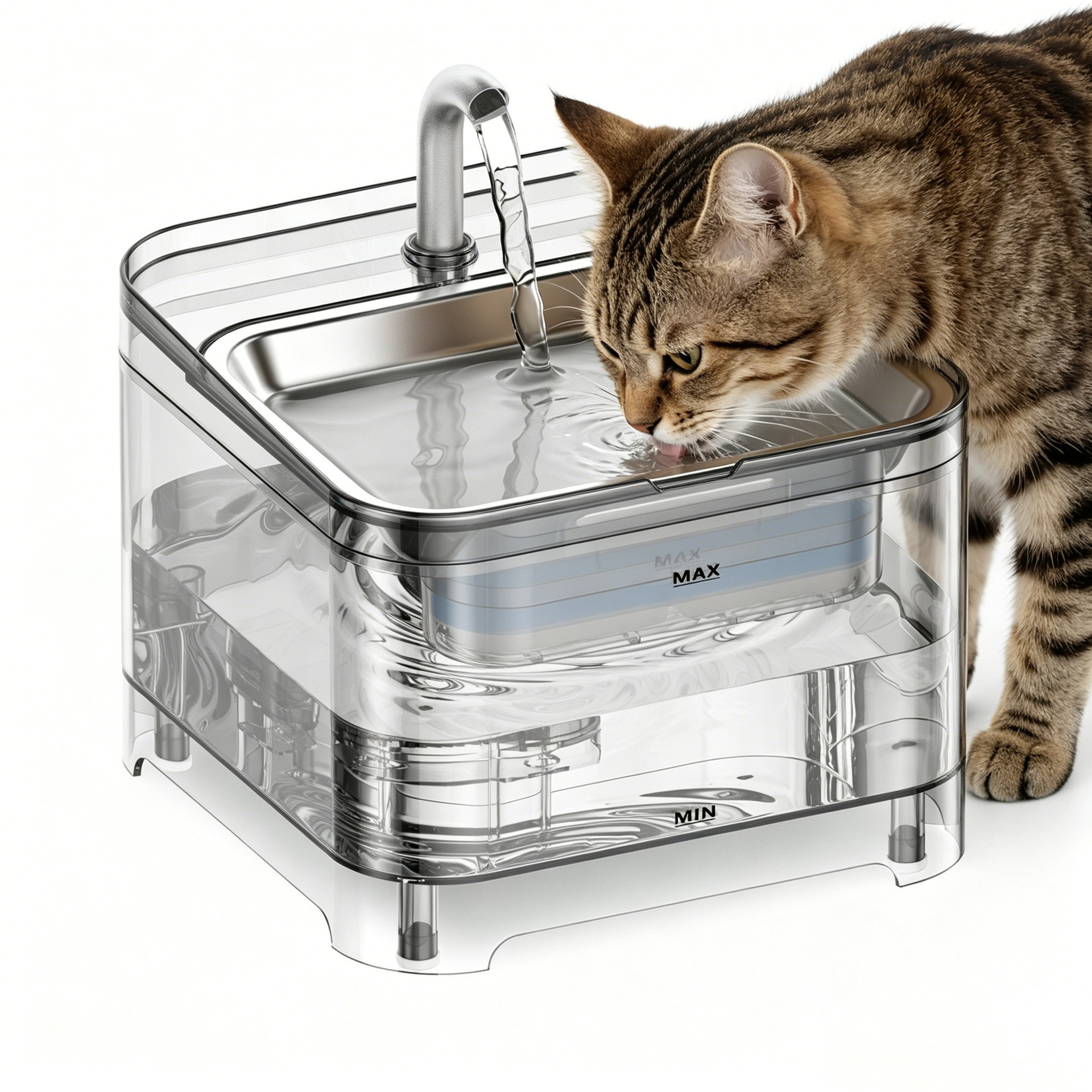 宠物饮水机智能猫咪自动循环喷泉饮水器新款小宠猫狗用品厂家