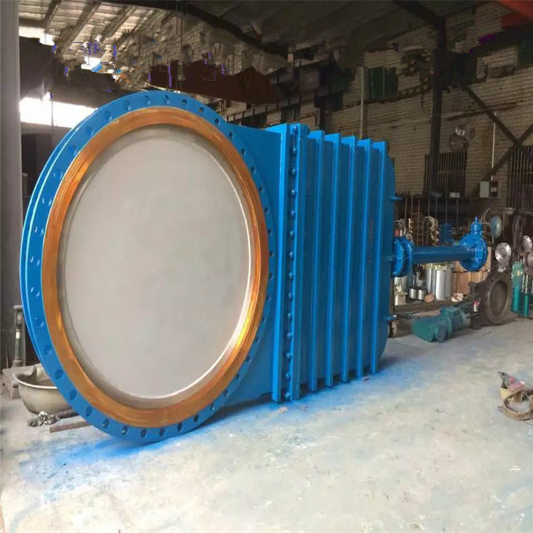 伞齿轮暗杆刀闸阀 DMZ573H-16C 大口径暗杆刀闸阀 耐磨插板阀