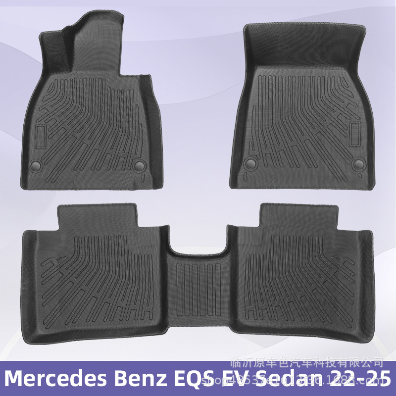 Aplicable a Mercedes Benz EQS EV Sedan 22 - 25 3D TPE para todo el tiempo