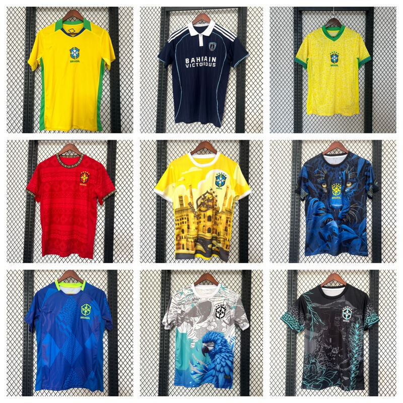 New Thai Version of the Jersey: Inter Milan, Barcelona, Arsenal, Ac Milan, Tottenham, Brazil Special Edition Jersey Top, Fan Version
