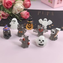 跨境万圣节南瓜树妖怪造型雕塑家居户外庭院装饰工艺品摆件