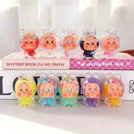 化妆镜;流水摆件;钥匙扣及钥匙扣配件