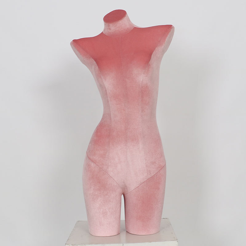 Maniquí de Busto para Lencería y Sujetadores de Terciopelo Forma de Corazón image 7