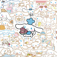 50张卡通三丽鸥玉桂狗大耳狗防水贴画笔记本手机滑板电动车贴纸