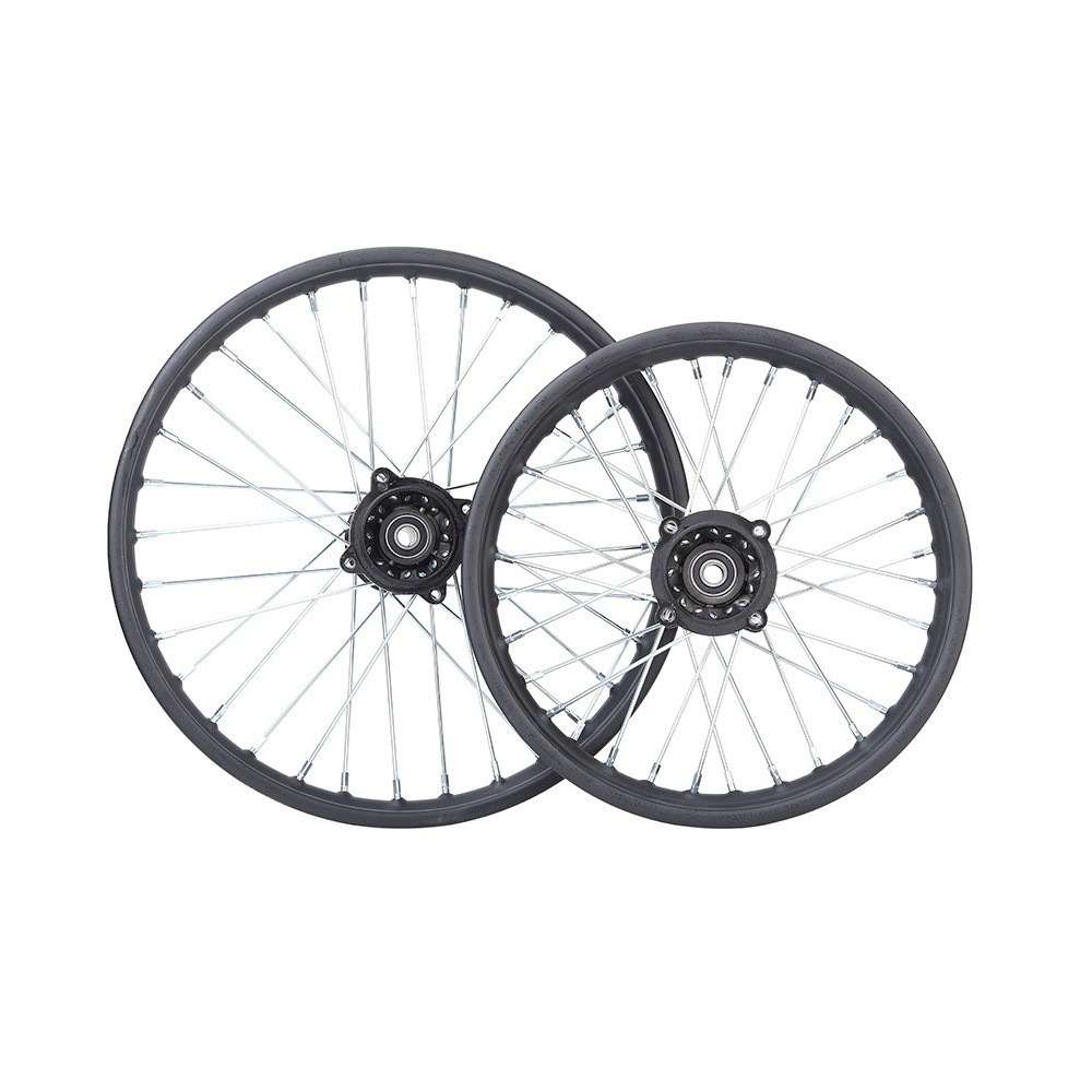 Steel Rim with Disc Brake, 1.8514 Decal Strip, Iron-Aluminum Alloy Wheel Hub, U-Nai-Zhi Motorcycle Off-Road Front and Rear