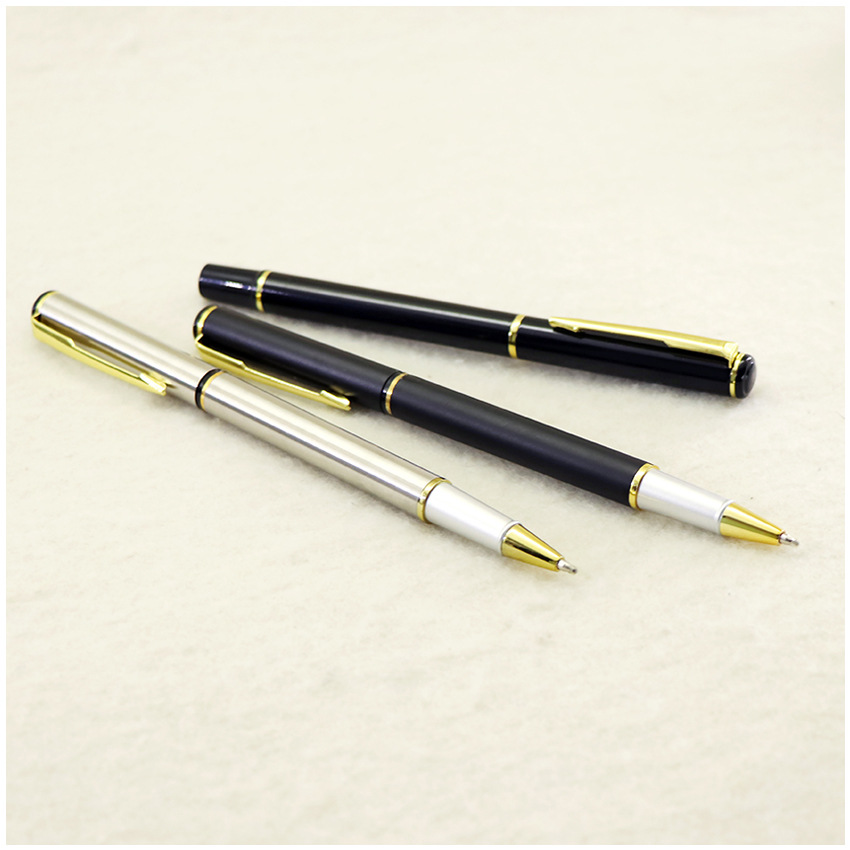 Roche 760 bolígrafo de bolígrafo comercial publicidad metal al por mayor 0.5mm negro regalos comerciales lujosos