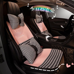 Houndstooth series four-season car seat cushion is suitable for BYD Dolphin Seal Yuan pro Yuan plus Qin plus