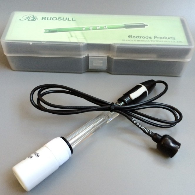 上海罗素科技6502玻璃纯水PH复合电极 玻璃电极  PH电极