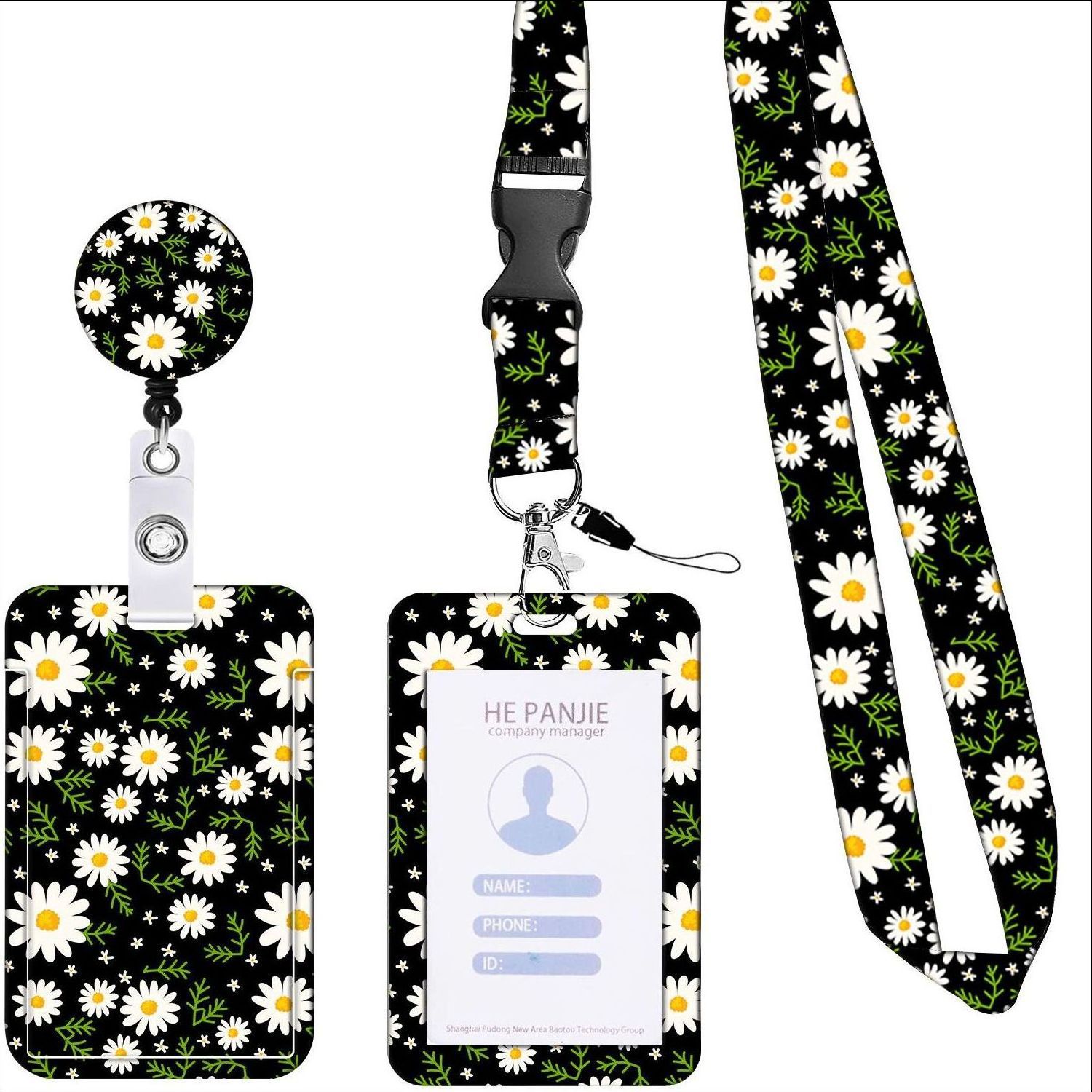 Casual Style Starry Sky Plastic Card Holders