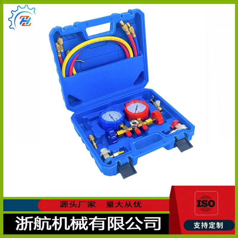 Автомобильный кондиционер бытовой кондиционер измеритель хладагента коллектор холодильного манометра R22 R134 R404 R410