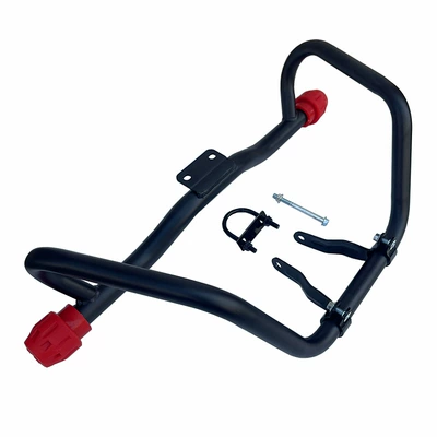 Motorcycle Bumper Front Bumper Motorcycle bumper - red-plug-competition-bar-beam-long-screw