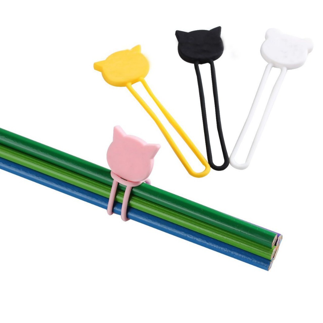 LOGO Cable Winder entrega de una pieza de dibujos animados de silicona animal Winder lazo cuerda