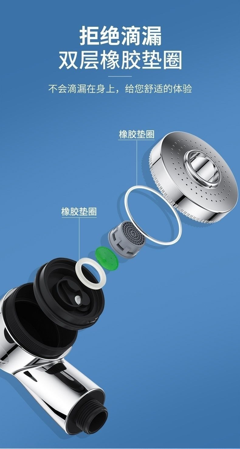 Hair washing wonder faucet, handheld hair washing showerhead, hair salon pressurized nozzle, hair salon hair washing bed, shower head, household undefined