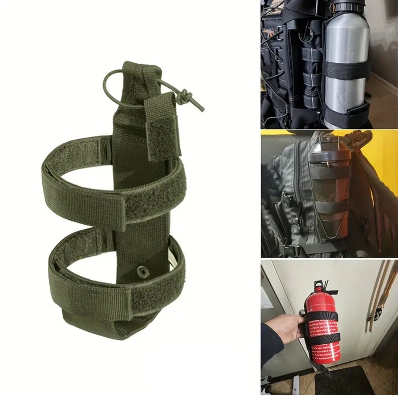 Cross-Border New Outdoor Tactical Adjustable Molle Water Kettle, Water Cup, Thermos Cup Cover, Integrated Waist Bag Wholesale
