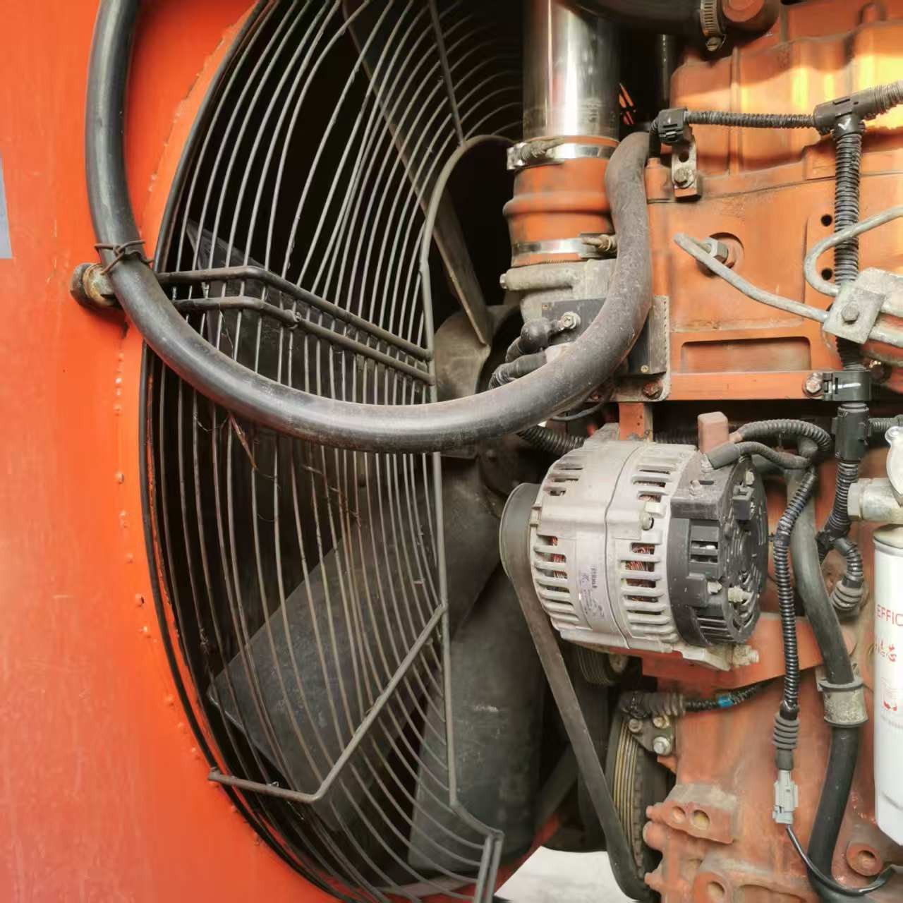 Zhigao S95D Air Compressor, Mobile Air Compressor, Diesel Screw Air Compressor, Air Pump, Screw Compressor, Second-Hand