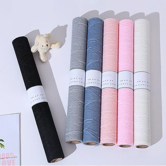 新品闪电纱 韩式花束花篮包装网纱 树枝网 花店用品材料批发