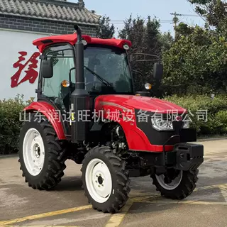 一拖东方红504-ME农用拖拉机四轮四驱大棚王微耕机8+8空调驾驶室
