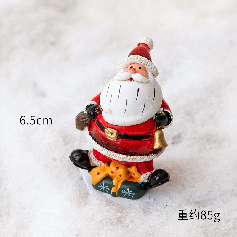 クリスマス装飾品雪だるま老人小公仔デスクトップ装飾シーン配置撮影道具クリスマス装飾|undefined
