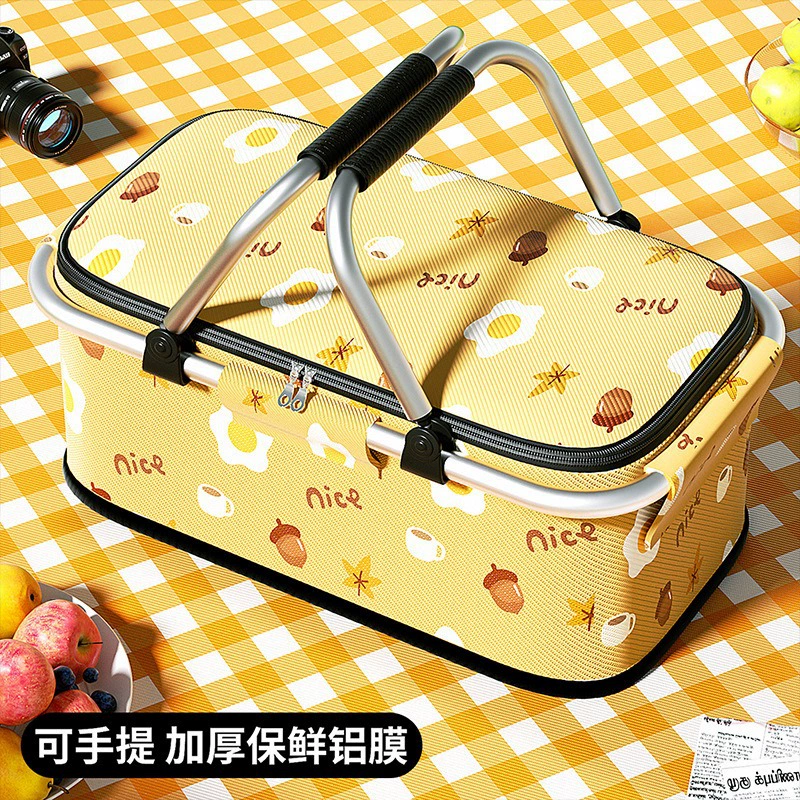 Thermos, foldable handheld convenient storage box, storage system for camping, increased thickness