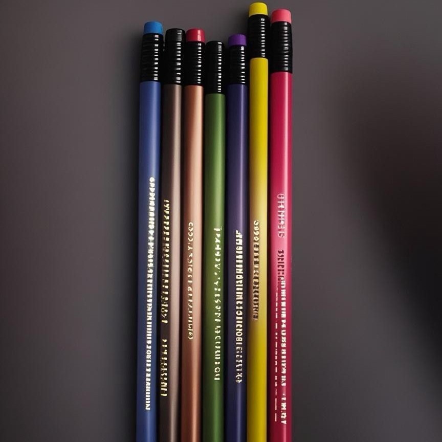 Amazon Explosive money Little customized Selling style Discoloration pencil blue Discoloration factory customized HB Wood pencil