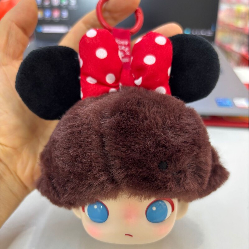新製品 DIMOMO 小頭シリーズビニールぬいぐるみキーホルダー女の子かわいいバッグペンダント車のキーチェーンバッチ|undefined