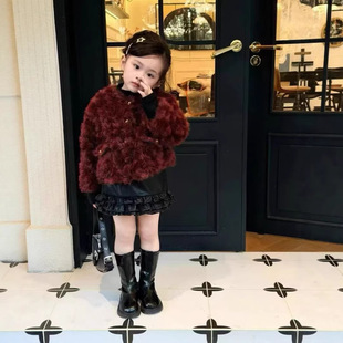 Ůͯ���b���b��ƷС���LƤ������+Ƥ�|����ȹ2������Сͯһ�����l