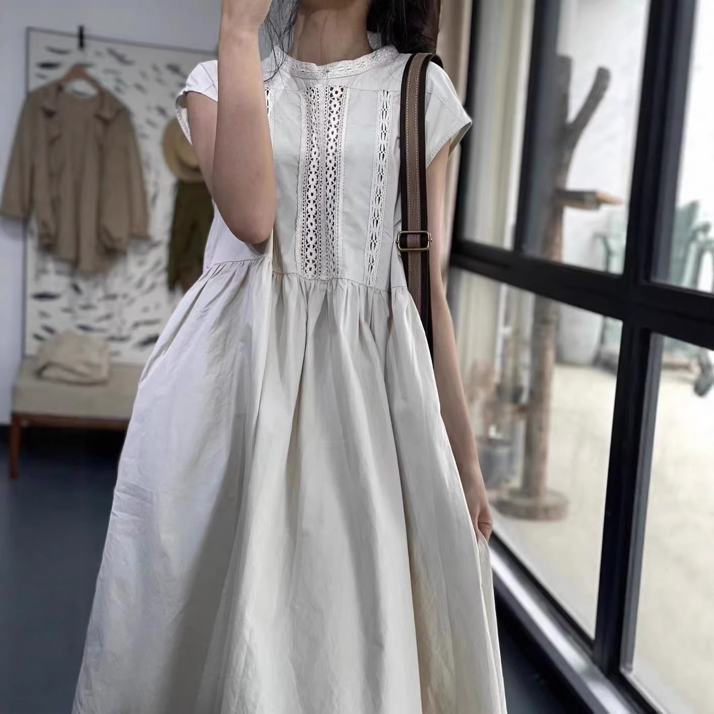 Summer genuine retro Japanese lace patch