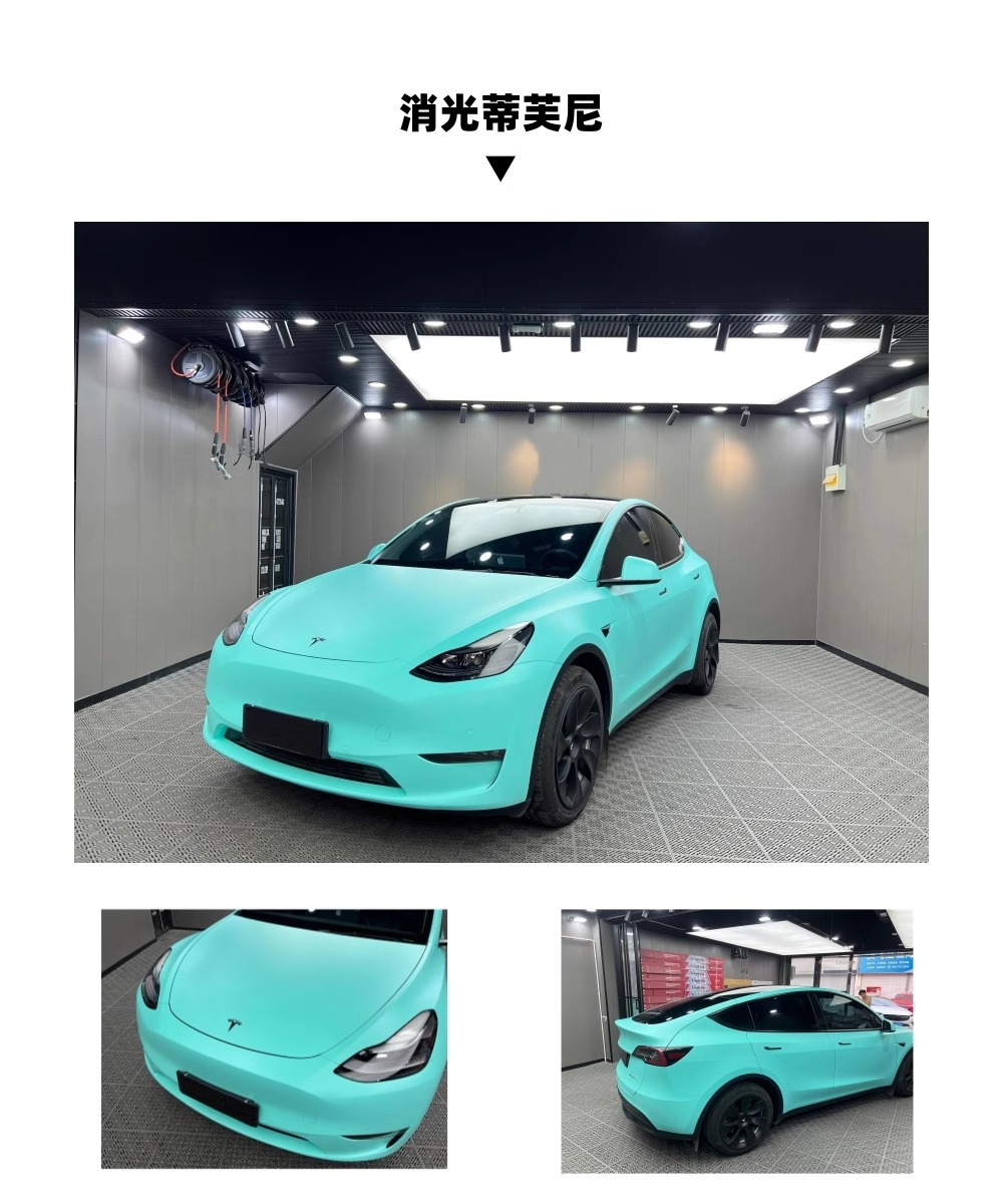 PET car color change film factory wholesale foreign trade for super bright crystal series paint protective film full car stickers