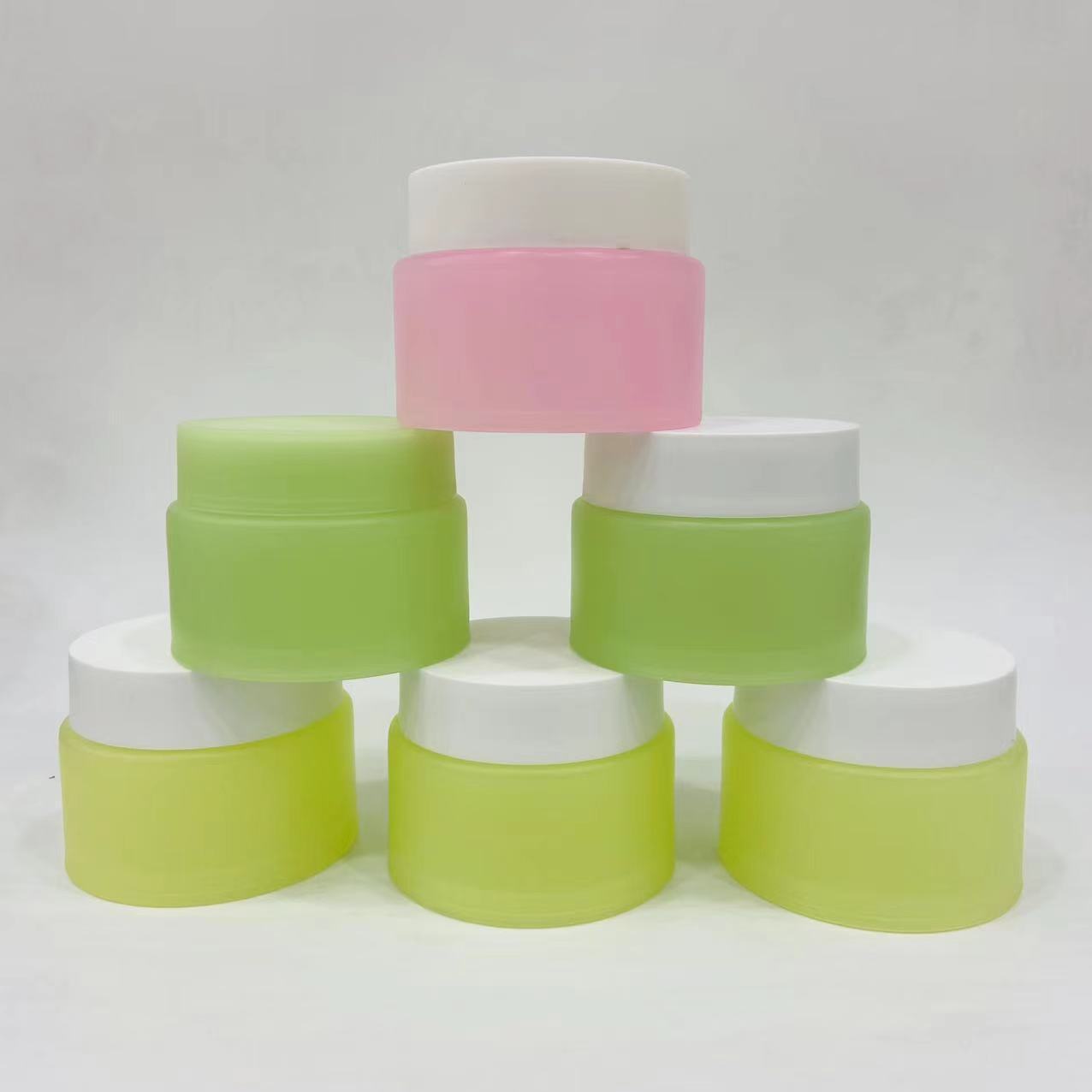 工厂直销 卸妆膏霜瓶 面霜瓶 睡眠面膜瓶 100ml pp瓶热销款瓶塑料