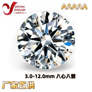 3.0mm-12.0mm�A�ΰ��İ˼���ɫ�ʯAAAAA CZ�ʯ���DIY��ʯ��ʯ