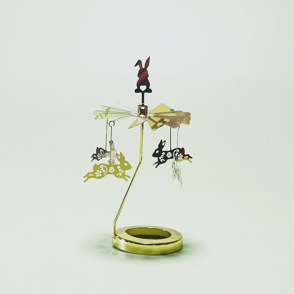 Profesional INS Amazon fabricante romántica aromaterapia vela de vidrio cubierta inteligente giratoria de acero inoxidable candelabro linterna