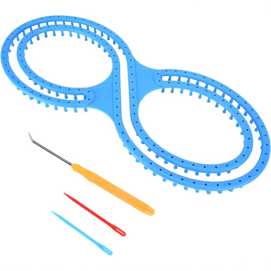 Invierno transfronterizo bufandas grandes mantas chal pulseras 8 tejedores de lana tejer DIY cojín de sofá hecho a mano