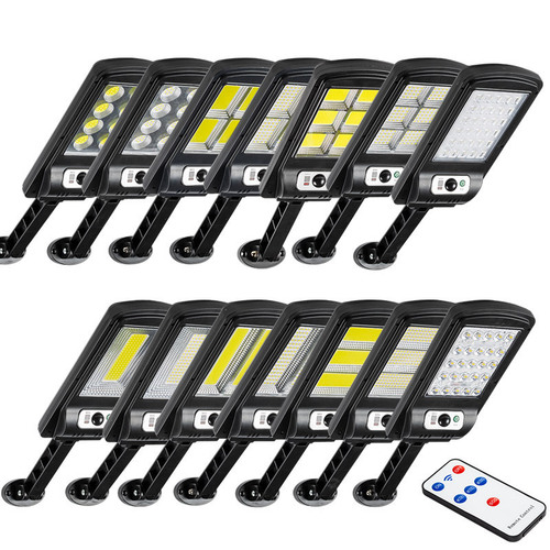 Outdoor Yard Light Cross-border Source Strong Light Waterproof Solar Street Light Solar Lighting Lamp Human Body Induction Wall Lamp 