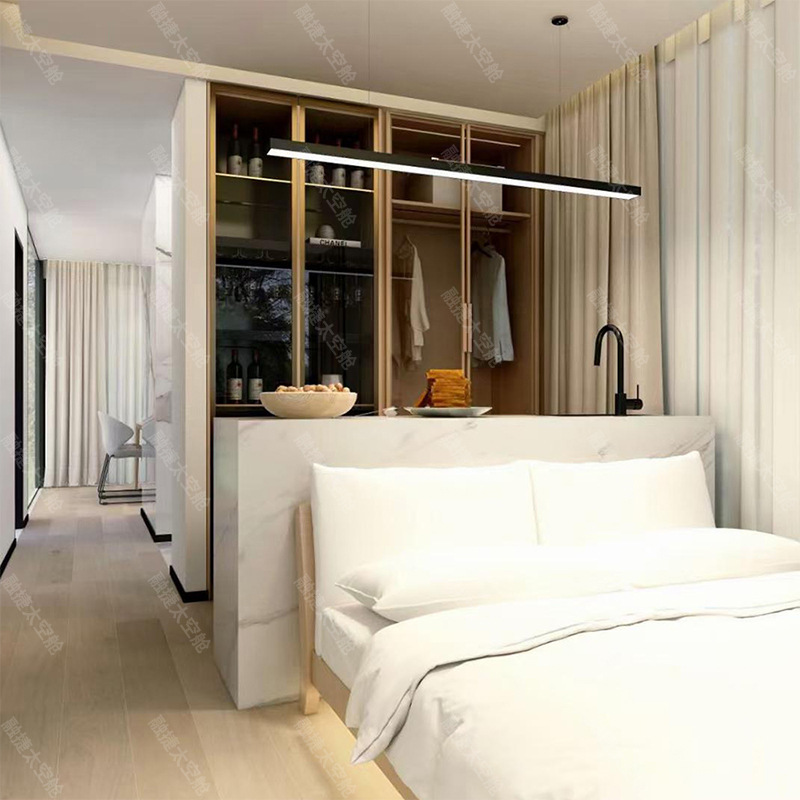 Rongjie Space cápsula habitación móvil B & B área escénica camping solárium villa móvil personalizada fabricante de viviendas integradas