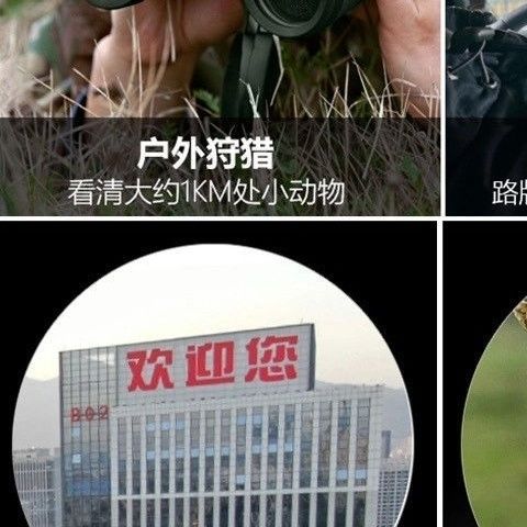 Telescopos de alta definición de alta ampliación de visión nocturna teléfono móvil fotográfico especial de búsqueda de abejas profesional