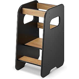 Creative Wooden Kidsren's Hand Washing Stool Household Solid Wood Heightening Step Standing Stool Stepped Wooden Montessori Learning Tower