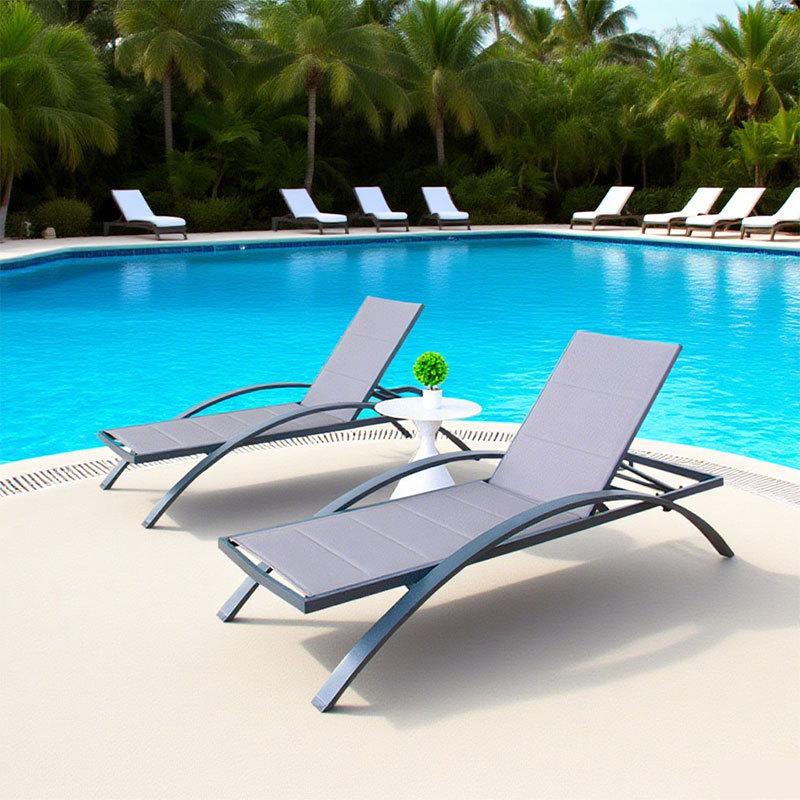 Silla al aire libre Residencia patio piscina silla de playa silla de ocio a prueba de agua protección solar villa nórdica silla de playa jardín