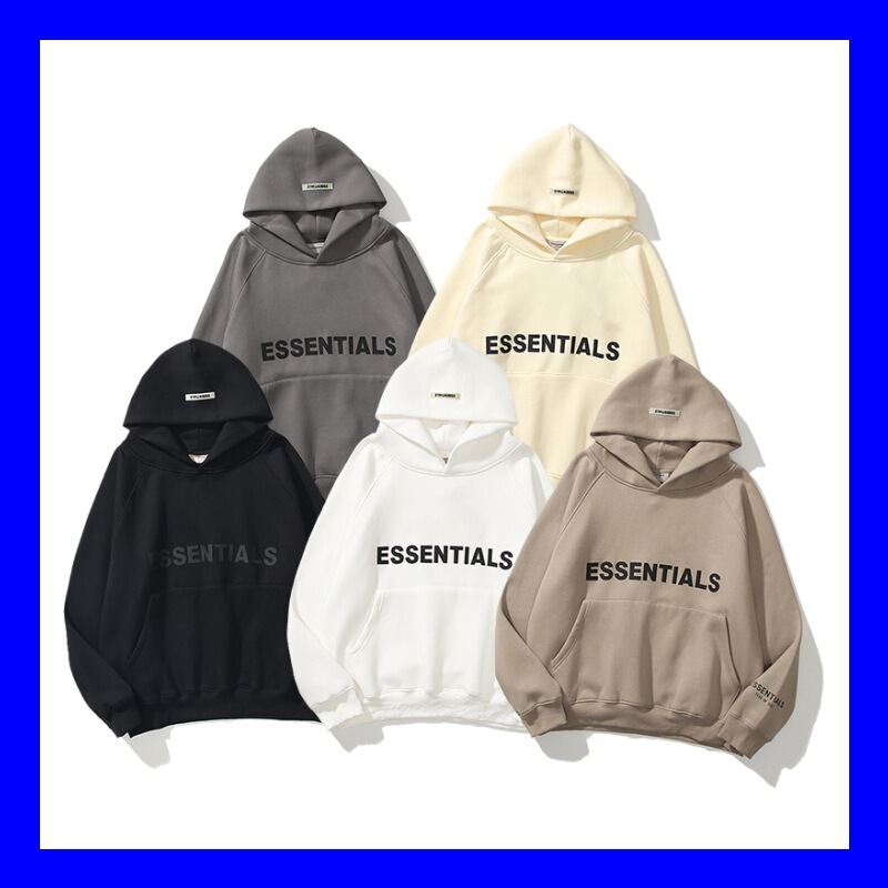 Fear of God Trendy Brand Essentials Sweatshirt Fog High Street Ins Style Unisex Couple Hoodie Jacket