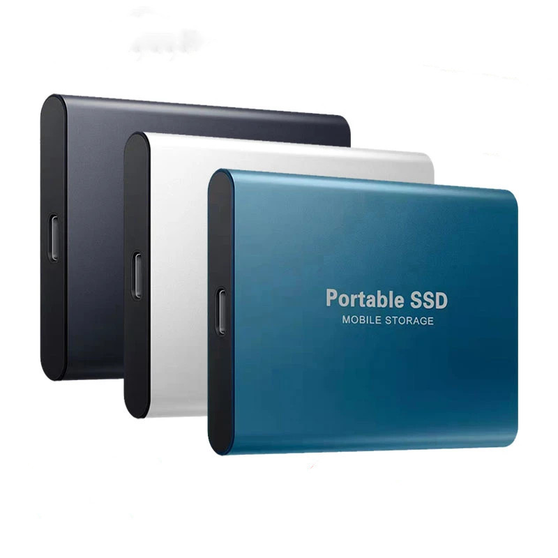 Productos transfronterizos mini portátil externo móvil disco duro de alta velocidad SSD T5 1TB 2TB 4TB