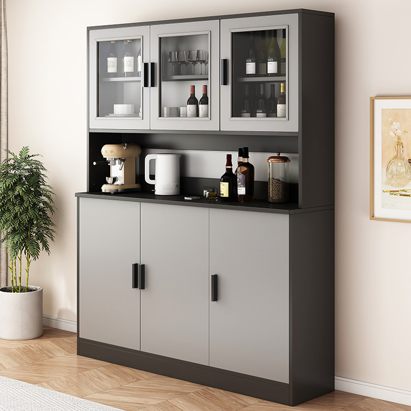 Sideboard wall cabinet storage cabinet living room high cabinet meal preparation storage cabinet household tea cabinet kitchen cabinet cupboard