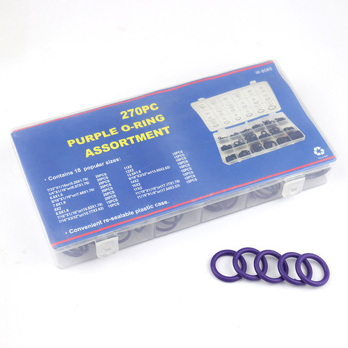18 grid 270pc rubber ring car air conditioner compressor seal O-ring seal