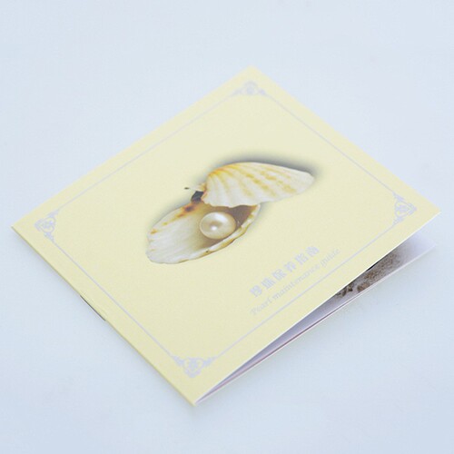 Pearl Polishing Silver Cloth Wholesale Accessory Jewelry Gemstone Cleaning Wiping Cloth Care Card Pearl Care Manual