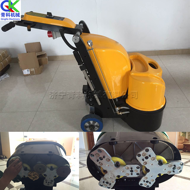 环氧地坪抛光机 手推式密封固化剂地坪研磨机 地面抛光清洗机