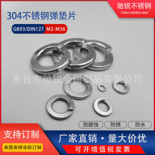 S304P䓏ɉ|Ƭ|GB93ɉ|߽zM3M6M8M10M12-M3