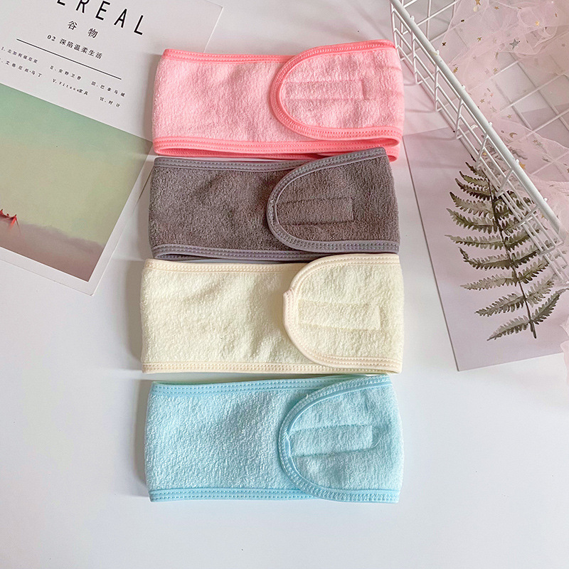 Velcro banda el cabello tes yoga anillo confinamiento doble capa pañuelo absorbente sudor anti slizante correr accesorios punto