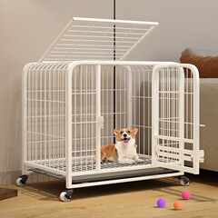 狗笼子小型犬宠物狗笼泰迪柴犬柯基比熊法斗犬带厕所中型犬狗笼子