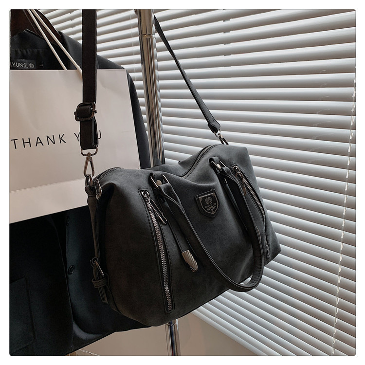 New cross-border foreign trade women's bag 2024 Retro casual handbag, European and American trend single-shoulder crossbody bag, tote bag for women undefined